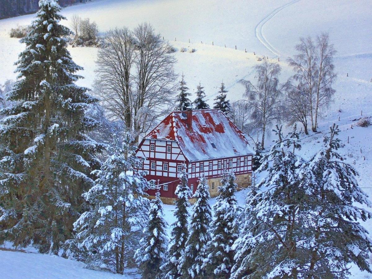 Wohlfuehlzeit Im Zittauer Gebirge Apartment Bagian luar foto