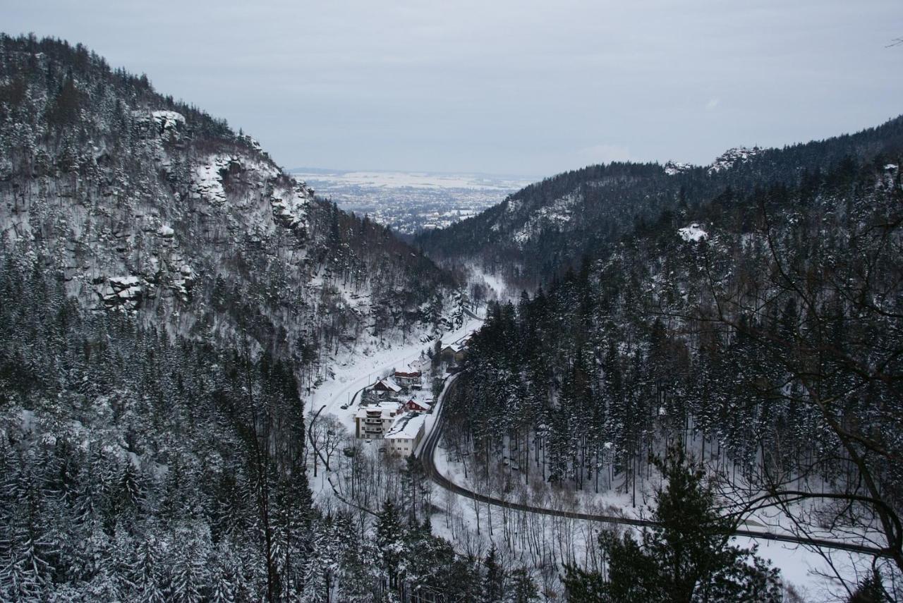 Wohlfuehlzeit Im Zittauer Gebirge Apartment Bagian luar foto