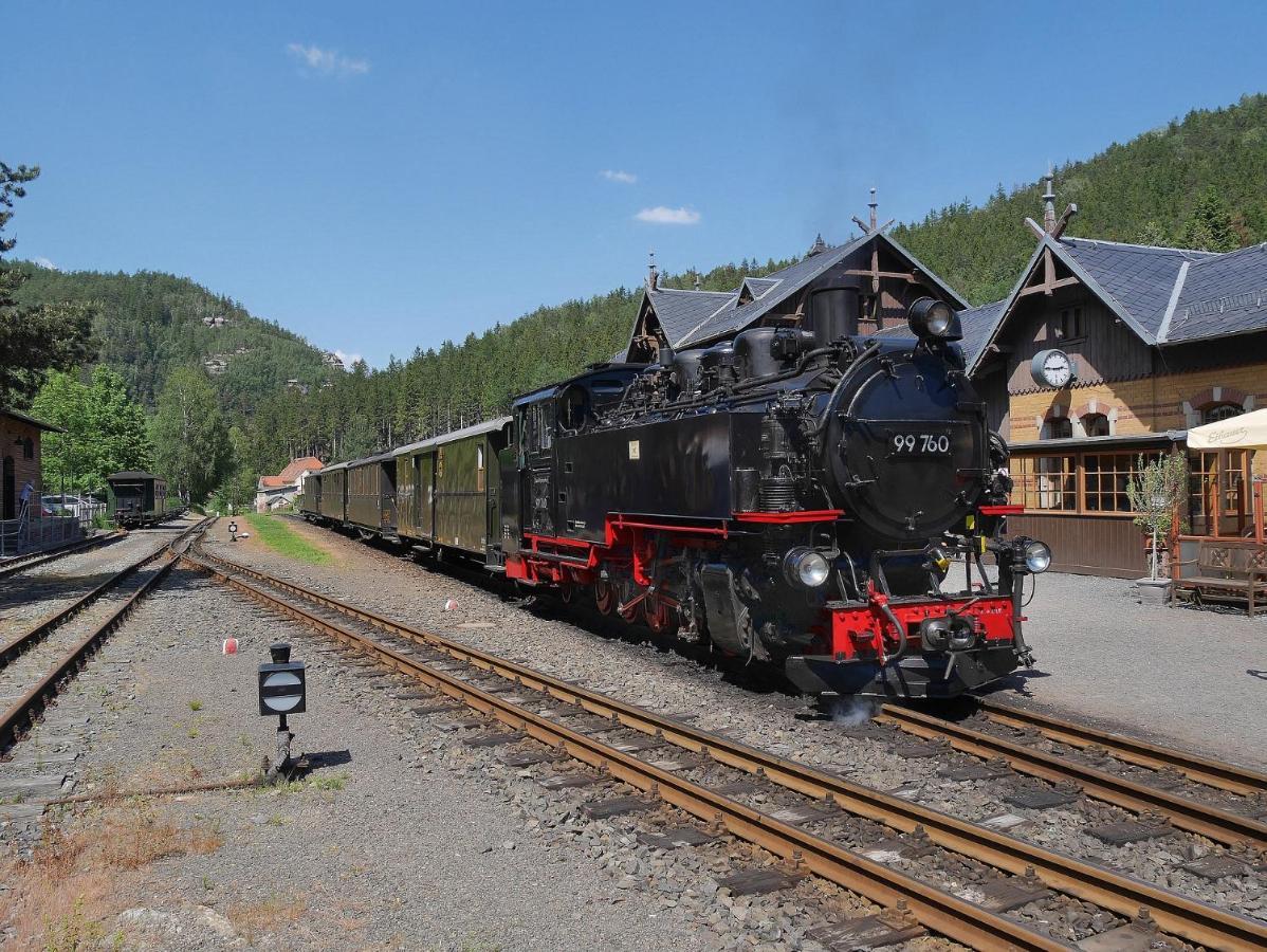 Wohlfuehlzeit Im Zittauer Gebirge Apartment Bagian luar foto